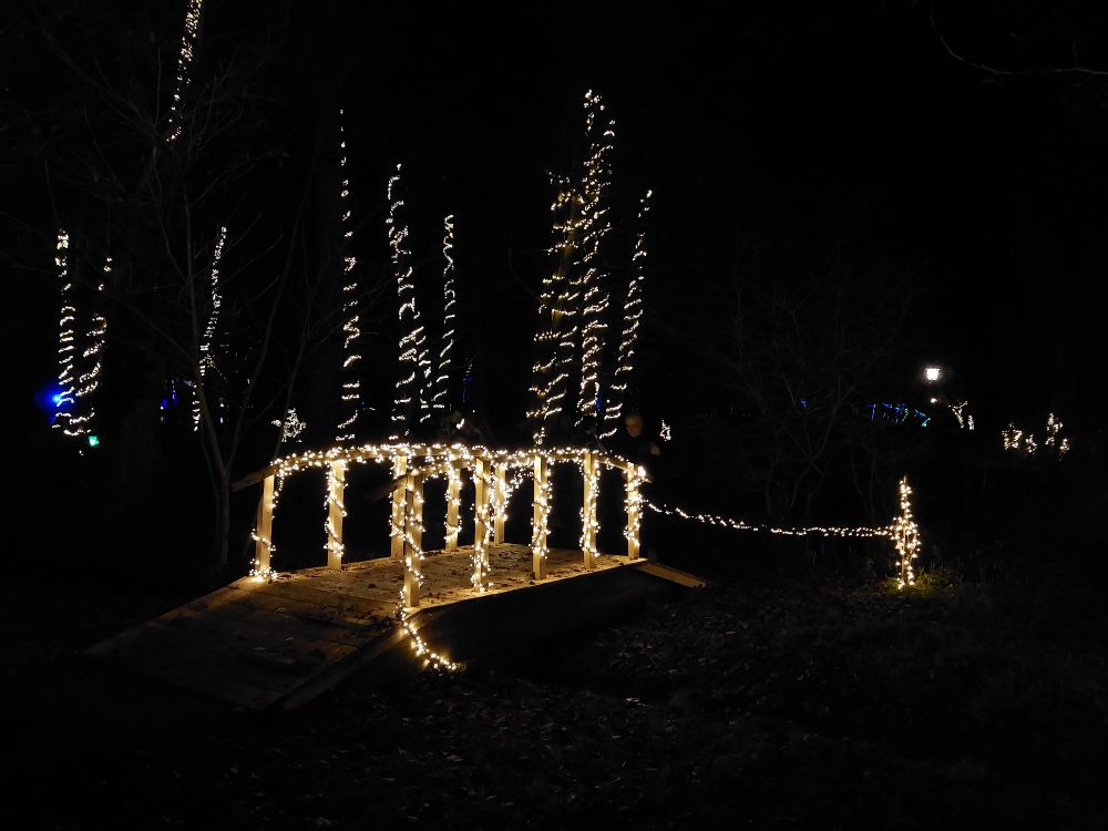 Christmas Lights Bad König 