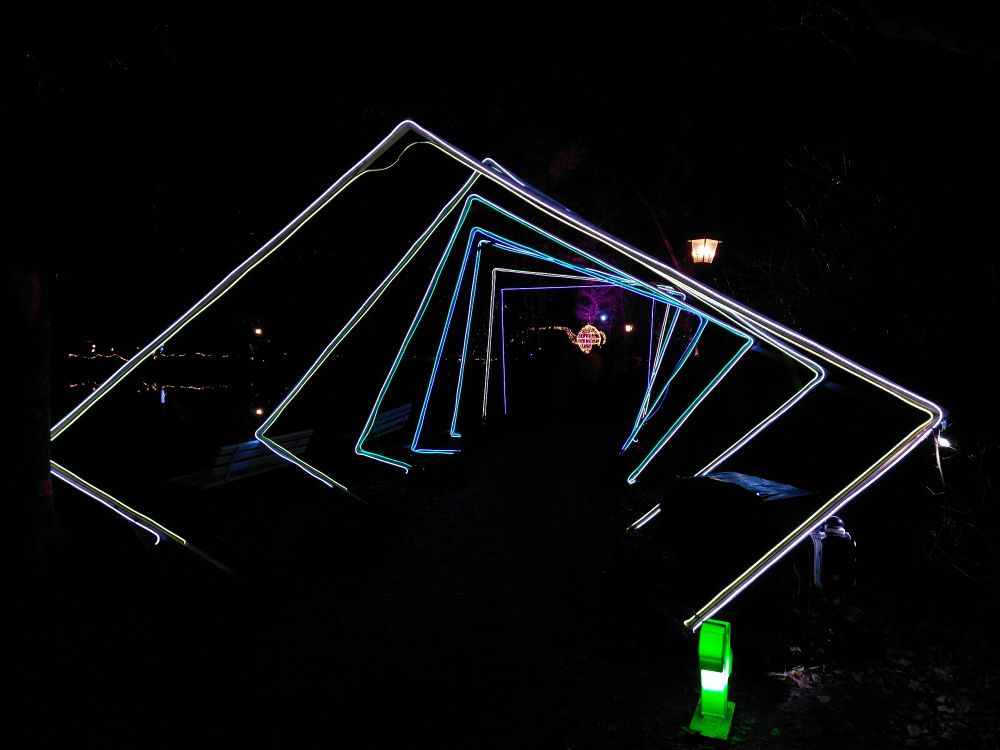 Christmas Lights Bad König 