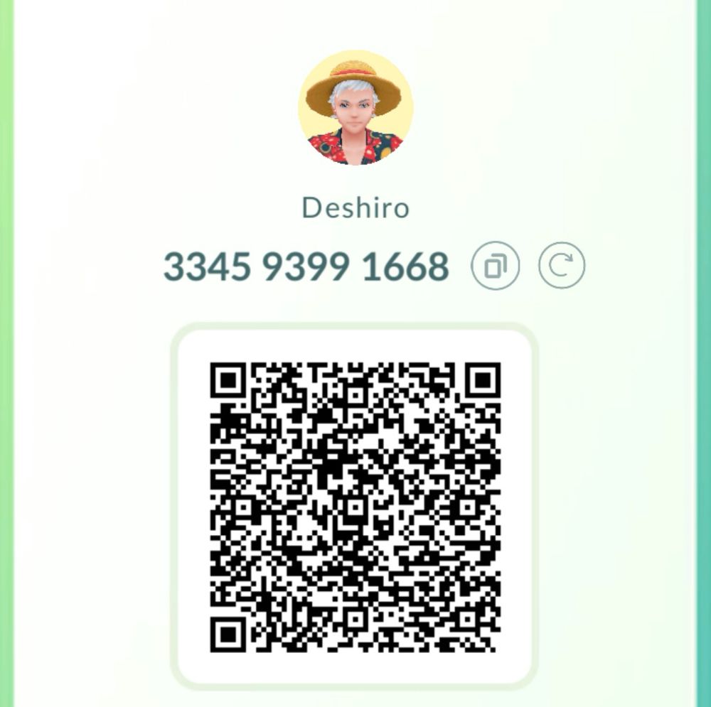 Pokémon go friend code