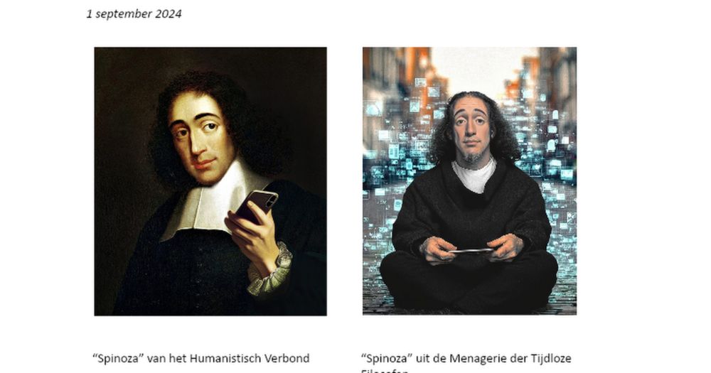 Spinoza’s digitale erfenis: Turing-test van AI-personages