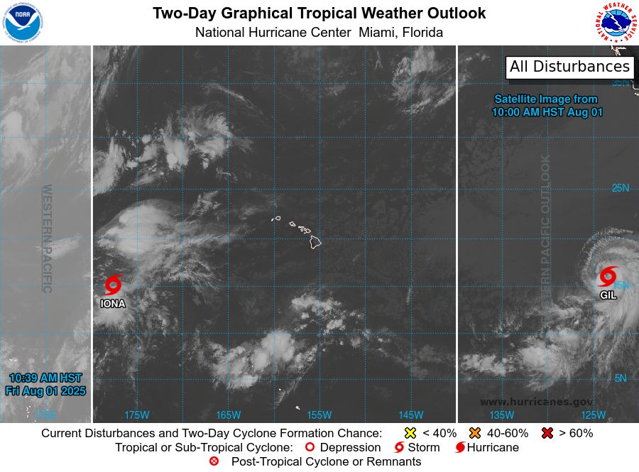 Central North Pacific 2-Day Graphical Outlook Image
