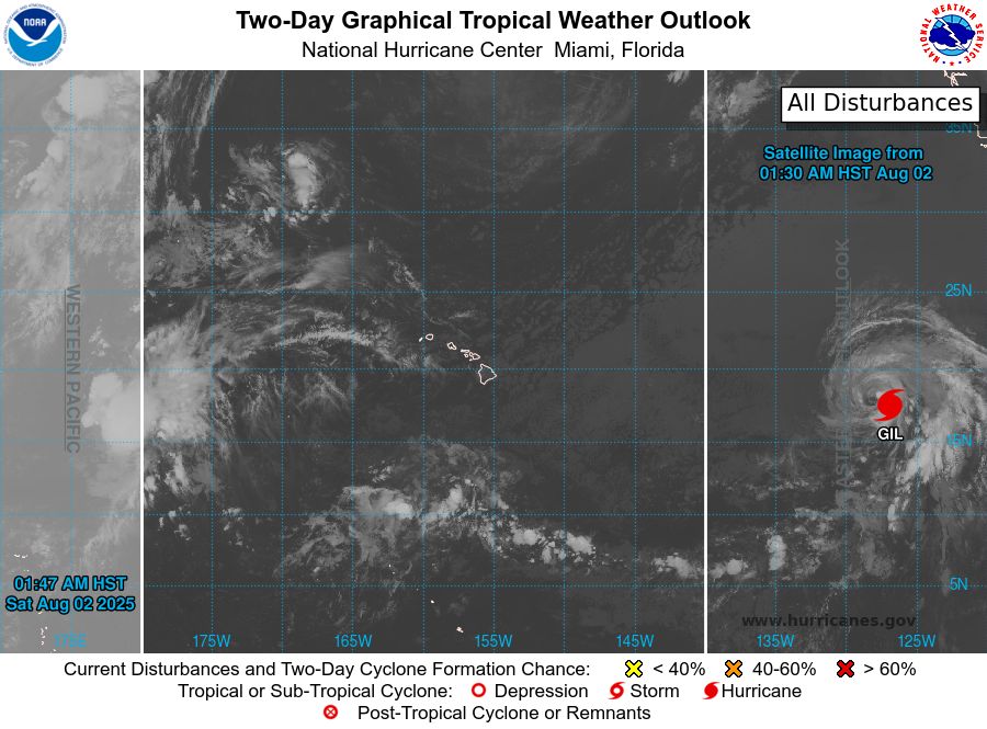 Central North Pacific 2-Day Graphical Outlook Image