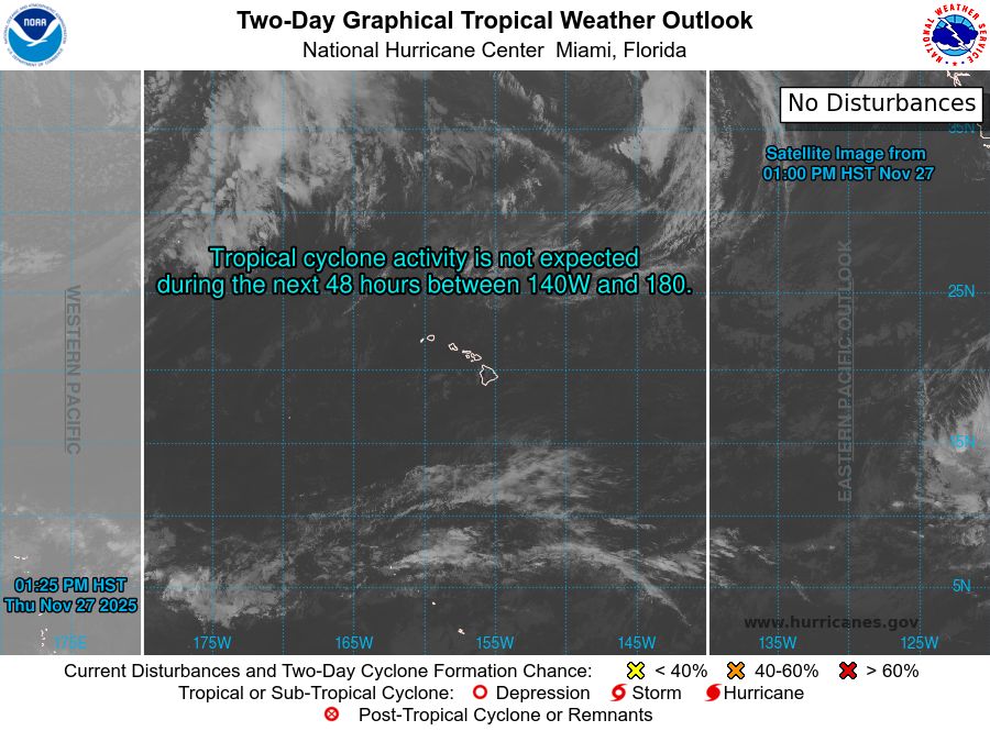 Central North Pacific 2-Day Graphical Outlook Image