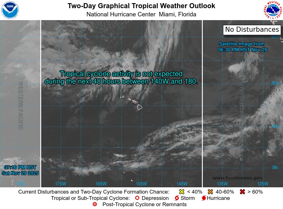 Central North Pacific 2-Day Graphical Outlook Image