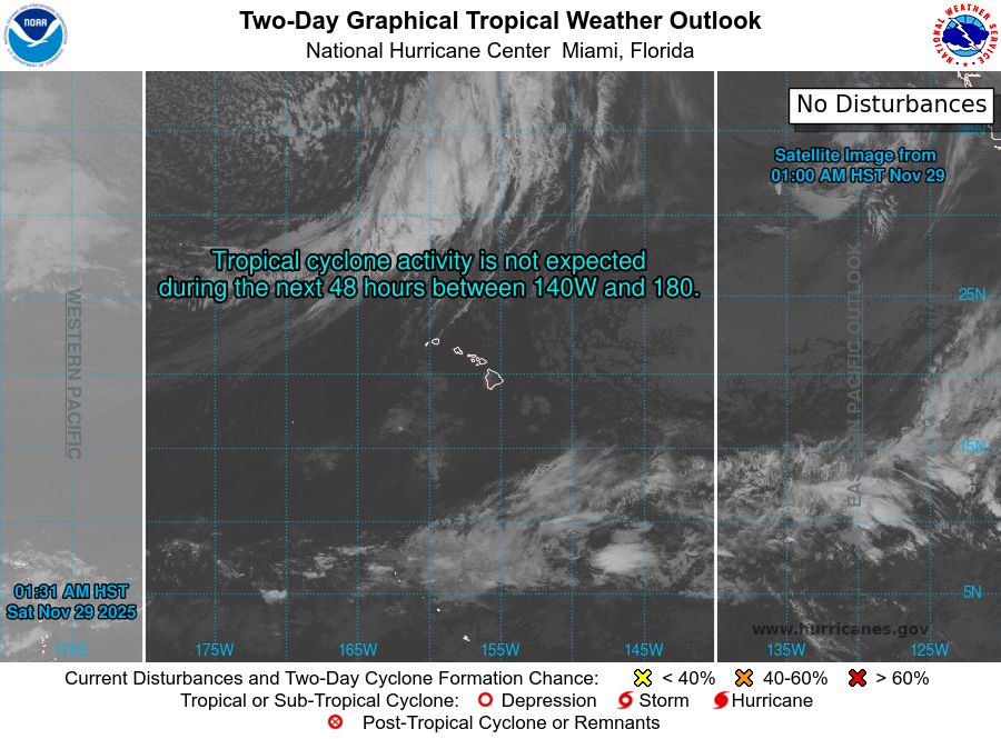 Central North Pacific 2-Day Graphical Outlook Image