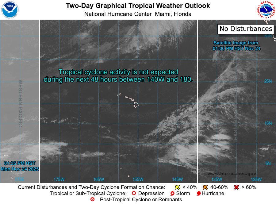 Central North Pacific 2-Day Graphical Outlook Image