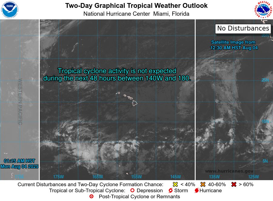 Central North Pacific 2-Day Graphical Outlook Image