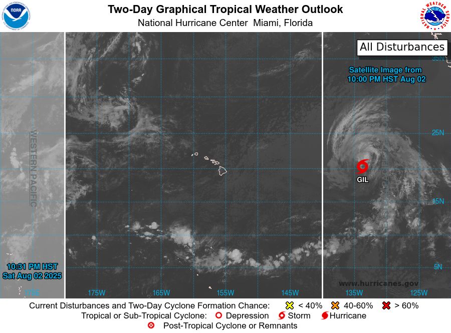 Central North Pacific 2-Day Graphical Outlook Image