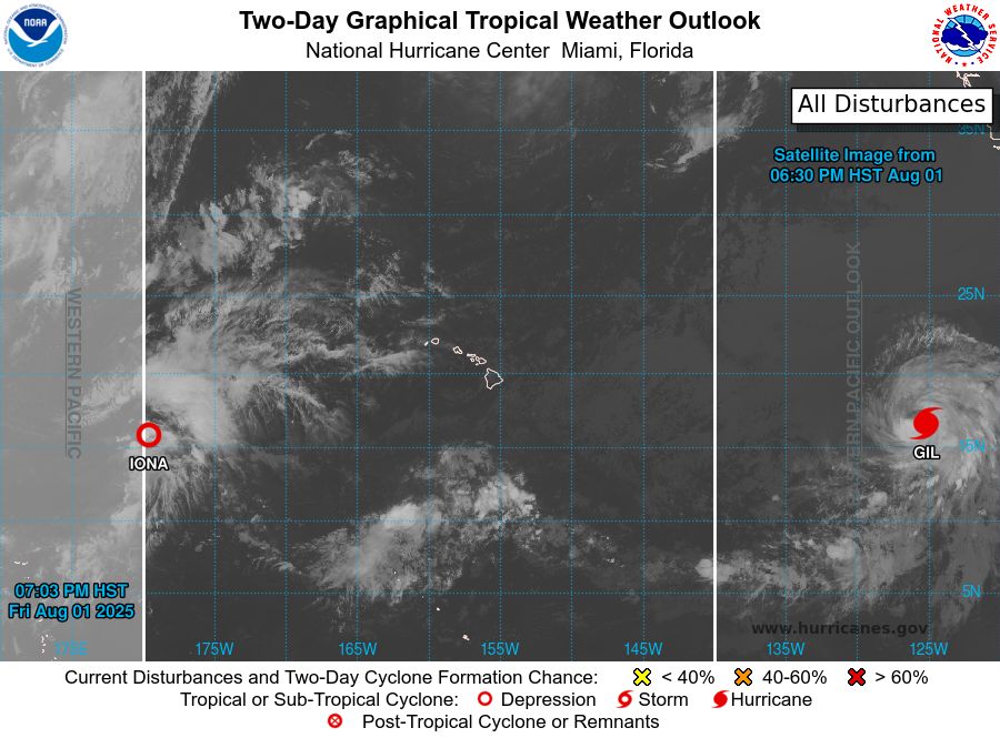 Central North Pacific 2-Day Graphical Outlook Image