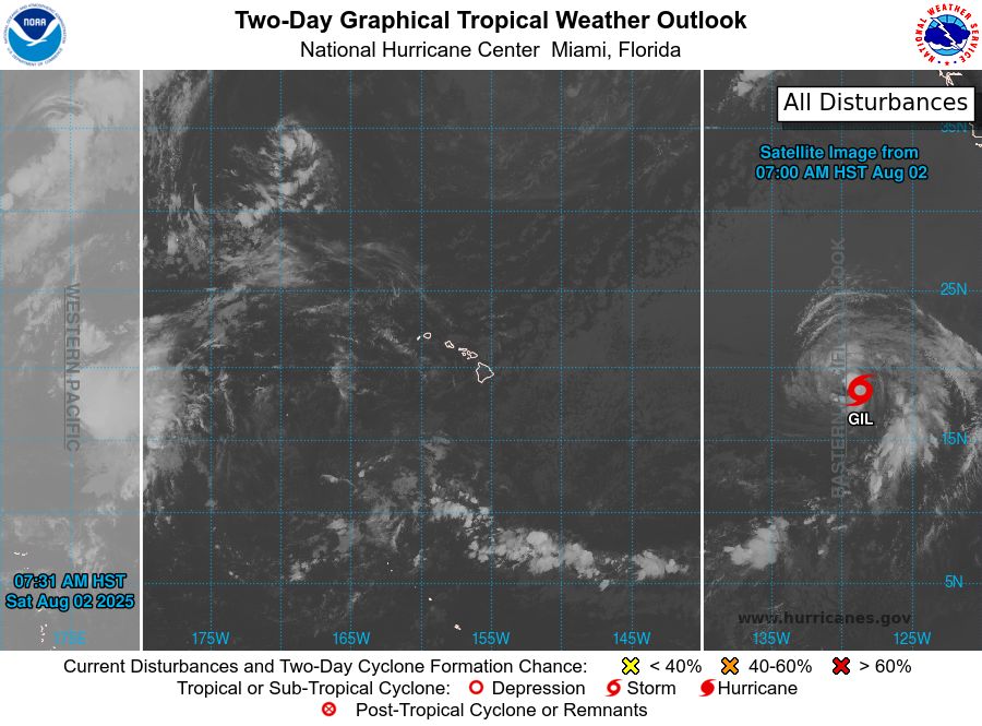 Central North Pacific 2-Day Graphical Outlook Image