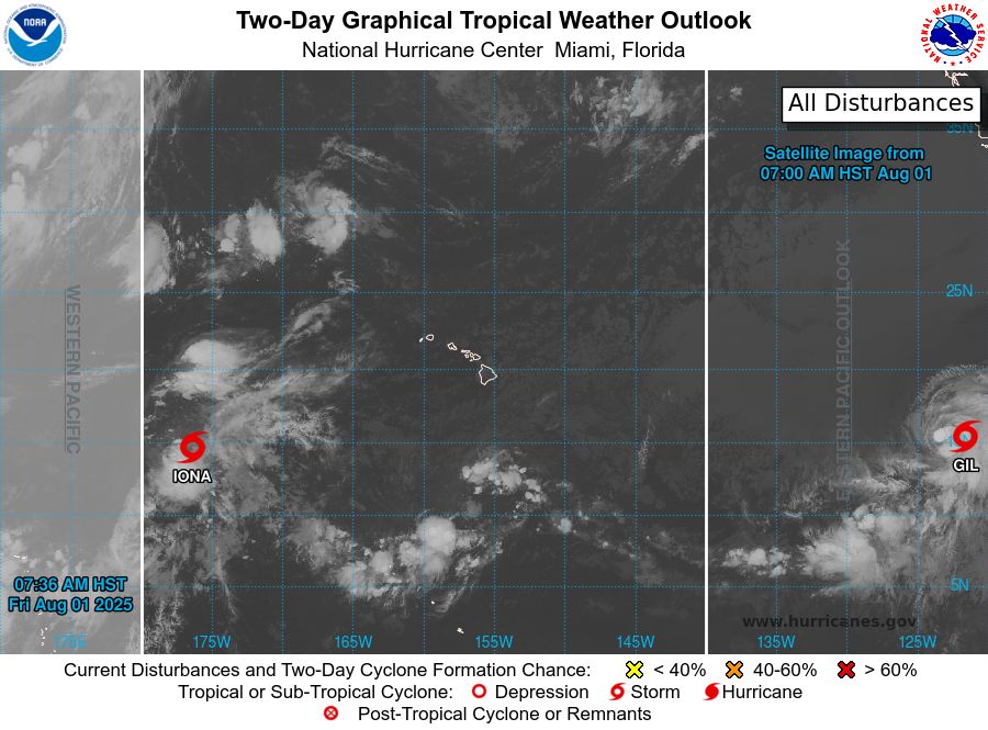 Central North Pacific 2-Day Graphical Outlook Image