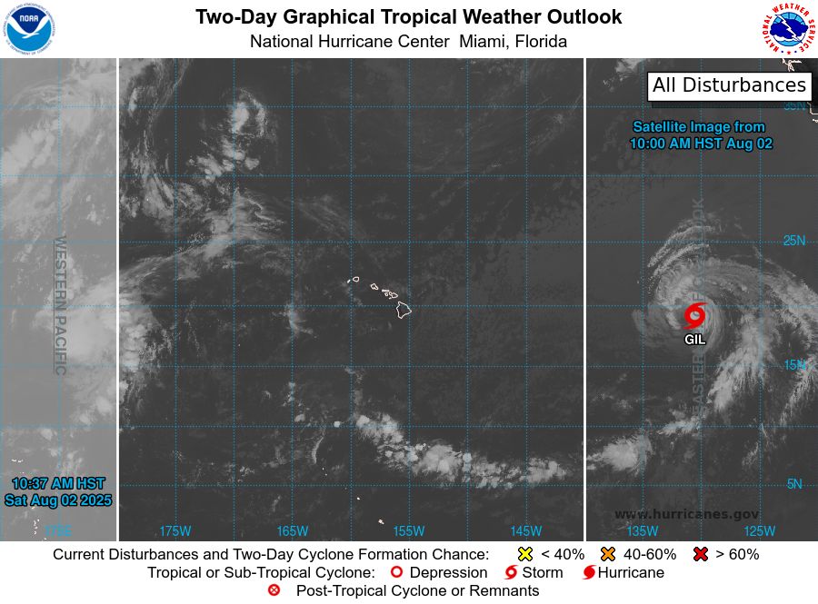Central North Pacific 2-Day Graphical Outlook Image