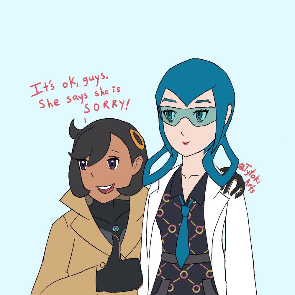 Emma and Mable, Pokemon Legends ZA
#pokemon