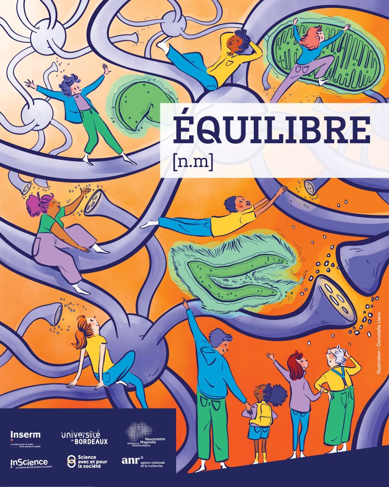 Affiche de l'exposition réalisée par Donatelle Liens