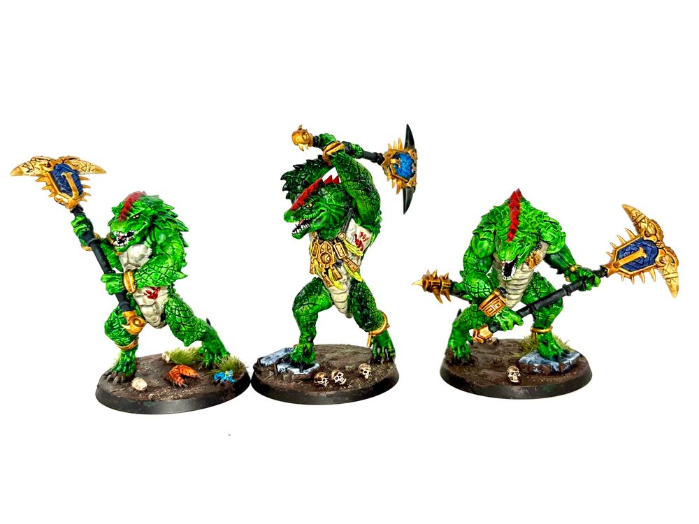 One of my 2 units of Kroxigor Warspawned for Warhammer AoS