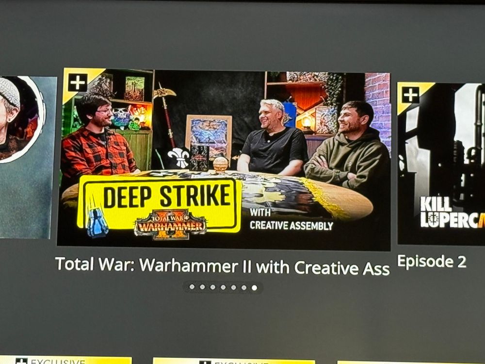 Video for Deep strike Episode ; “Warhammer II with creative Ass”