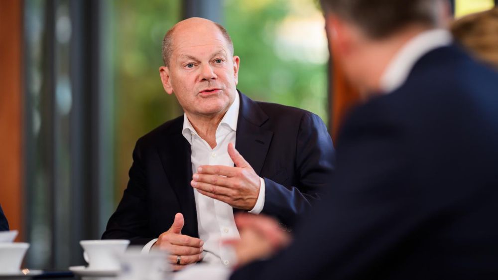 Bundeskanzler Olaf Scholz im Gespräch: „Ich rechne fest damit, dass die SPD und ich auch die nächste Regierung anführen werden“