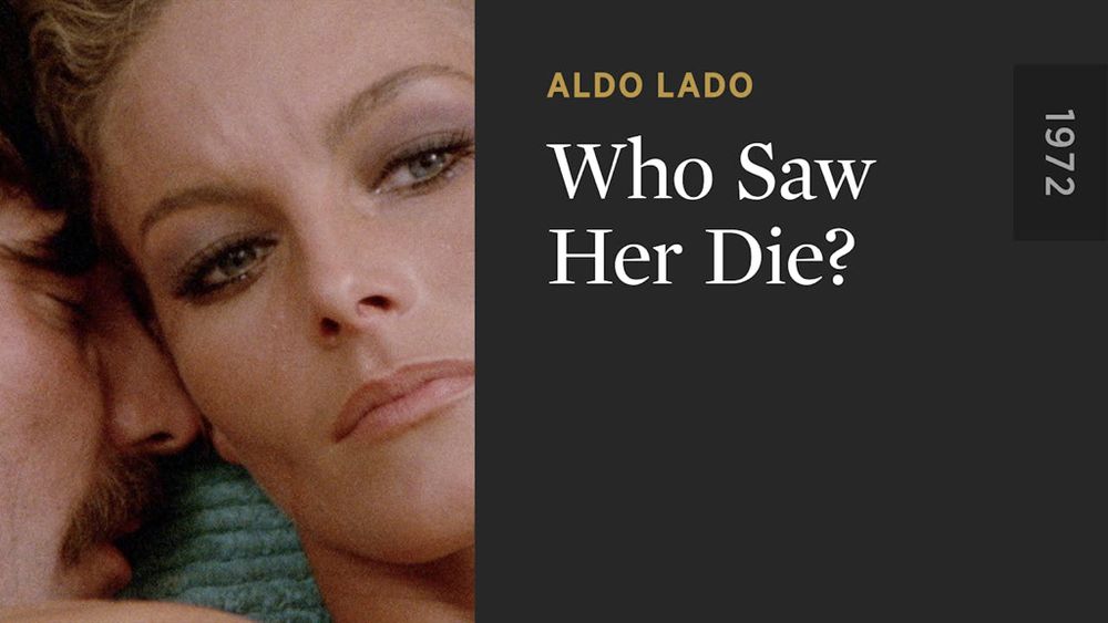 Who Saw Her Die?