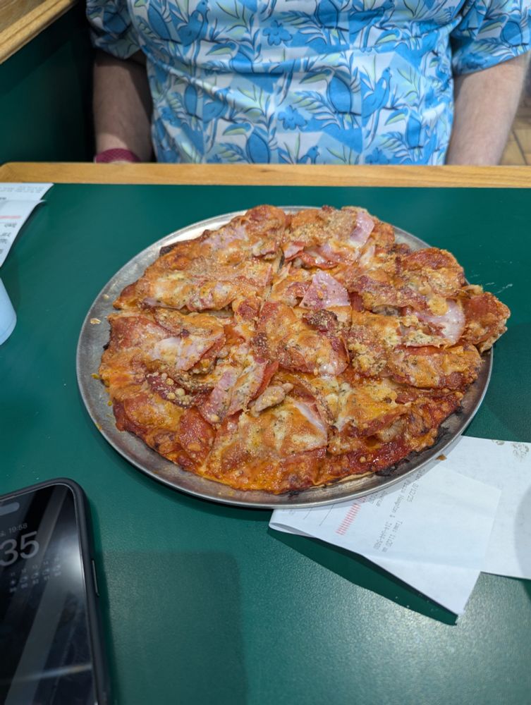 St. Louis–style pizza from Imo's 