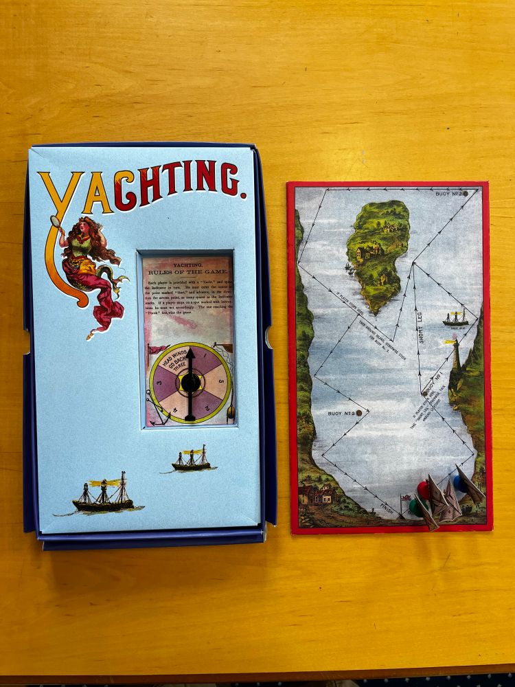 Yachting board game