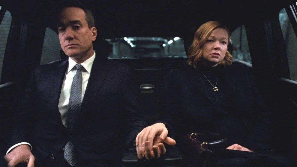 Tom & Shiv in ‘Succession’s final scene.