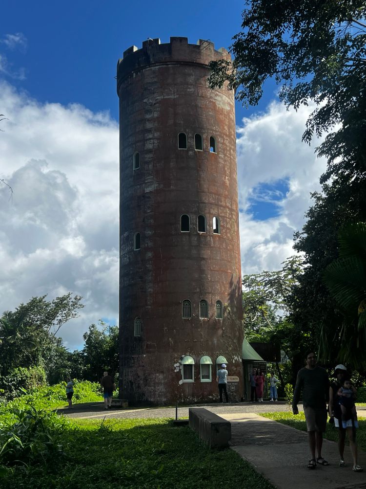 The observation tower at El Yunque National Park