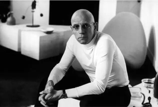 Photo of Michel Foucault 1975