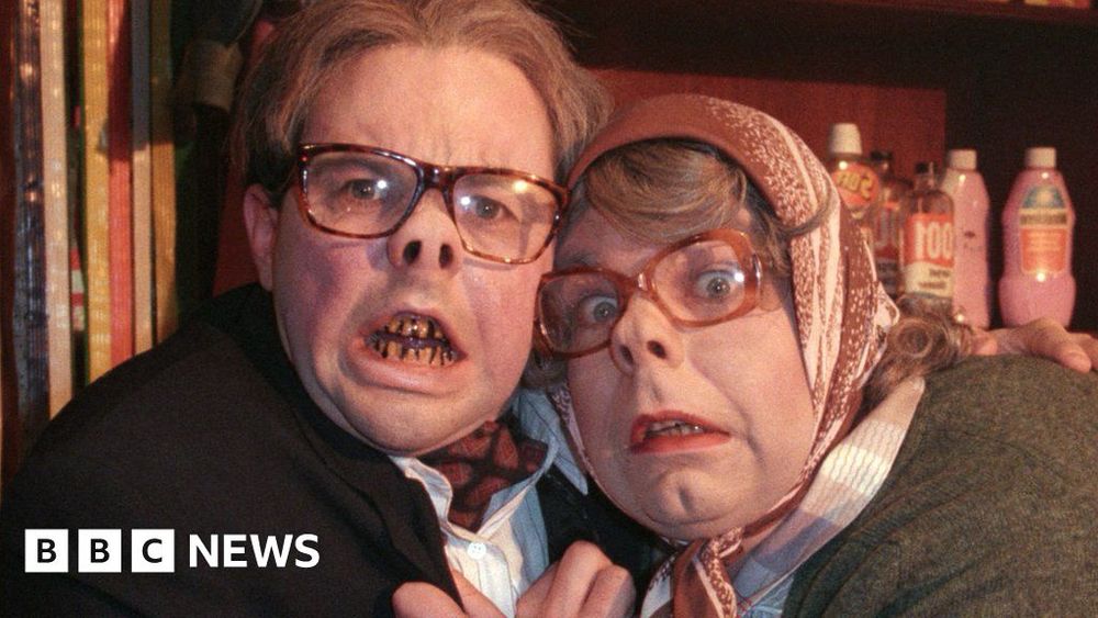 Tubbs and Edward, who run the local shop for local people, from League of Gentlemen’s Royston Vasey