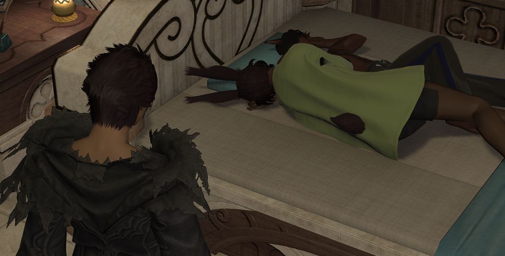 Fothark looks down over Roone and Konh’a. 