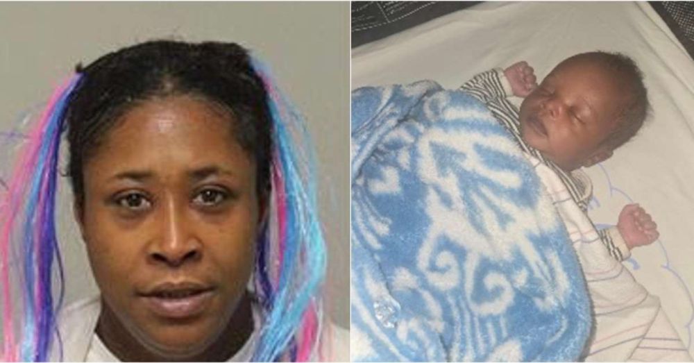 The baby was taken by a 37-year-old woman.