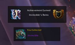Achievement Earned: Invincible's Reins