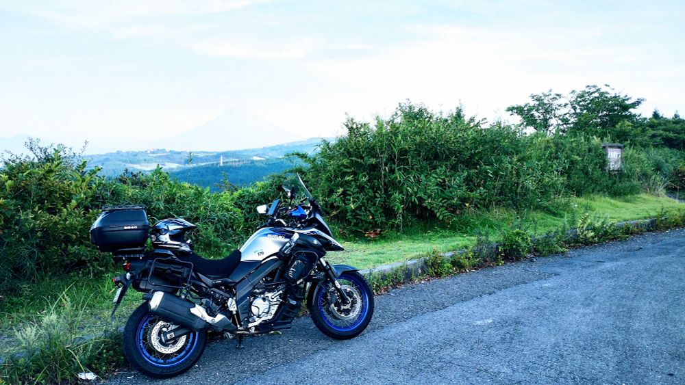 v–strom650xt 箱根スカイライン
