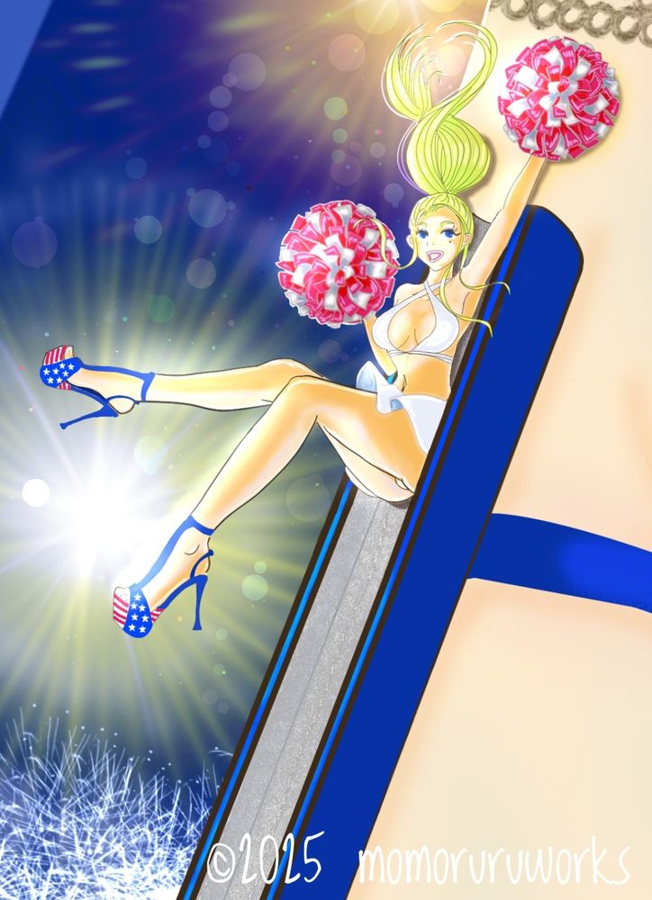 『 High heels Angel 』より
全体像はクロスフォリオ（Xfolio）（サイト）にてご覧いただけます😊🎨