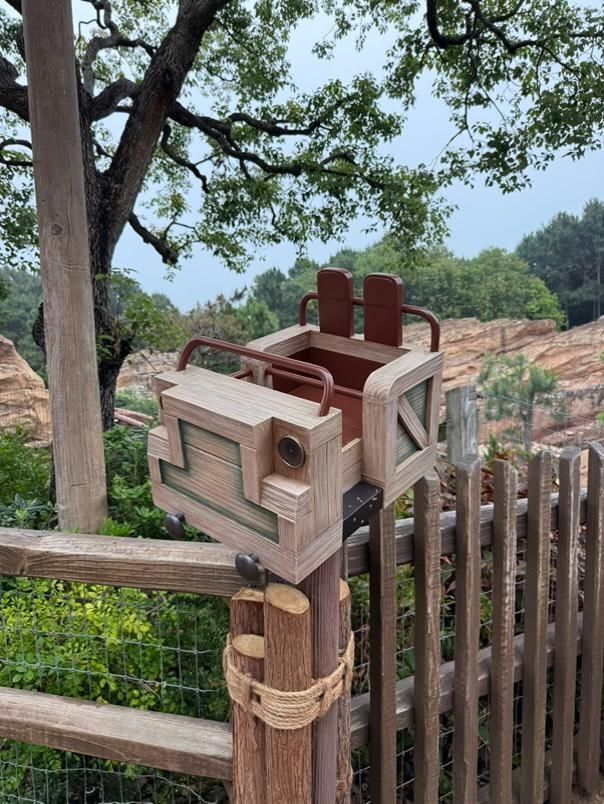 A model of a mine cart.