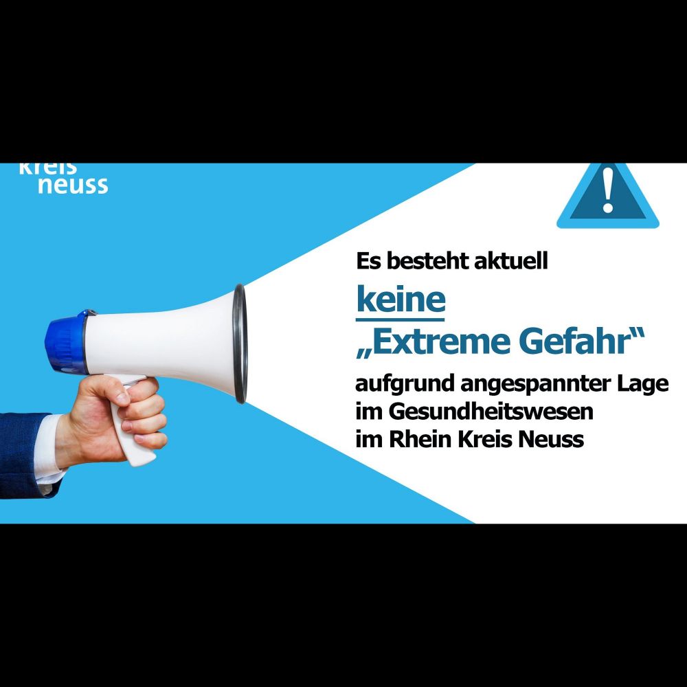 Rhein-Kreis Neuss: Alarmierungsfehler führte zu falscher Warnung - Keine „Extreme Gefahr“ aufgr...