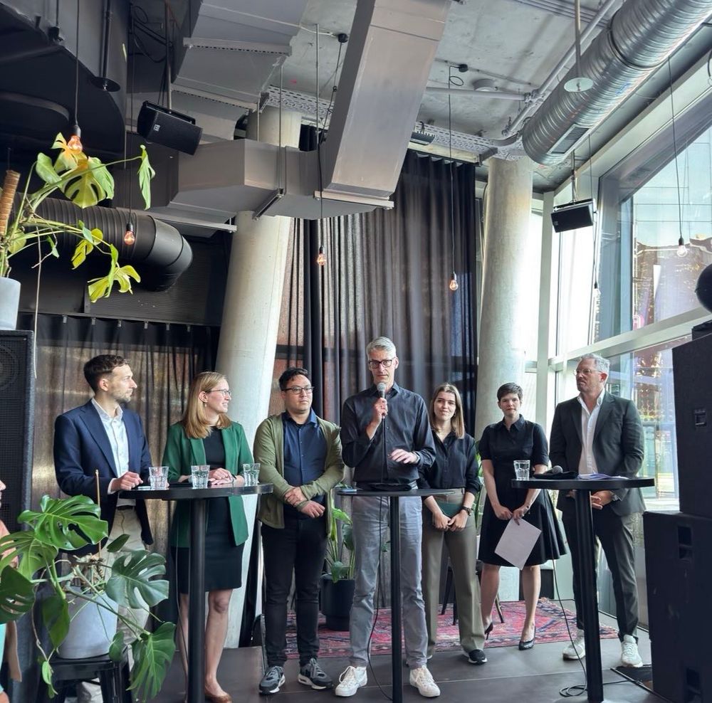 Bild von der Pressekonferenz