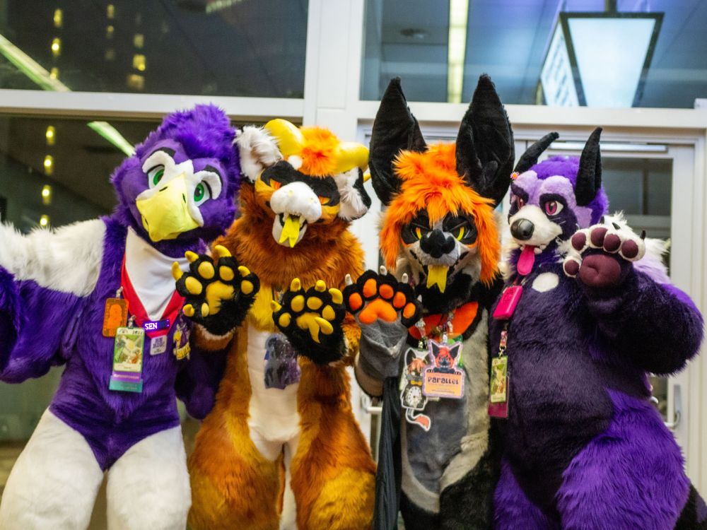 A close up of the group. 