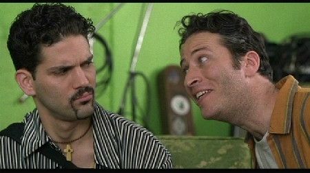 Jon Stewart doing the "on weed" face in Half Baked