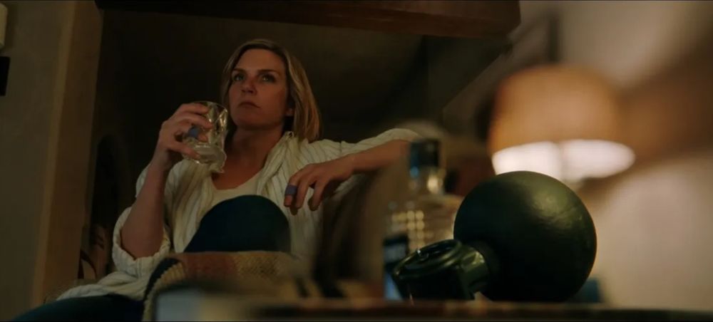 Carol in Pluribus near her grenade