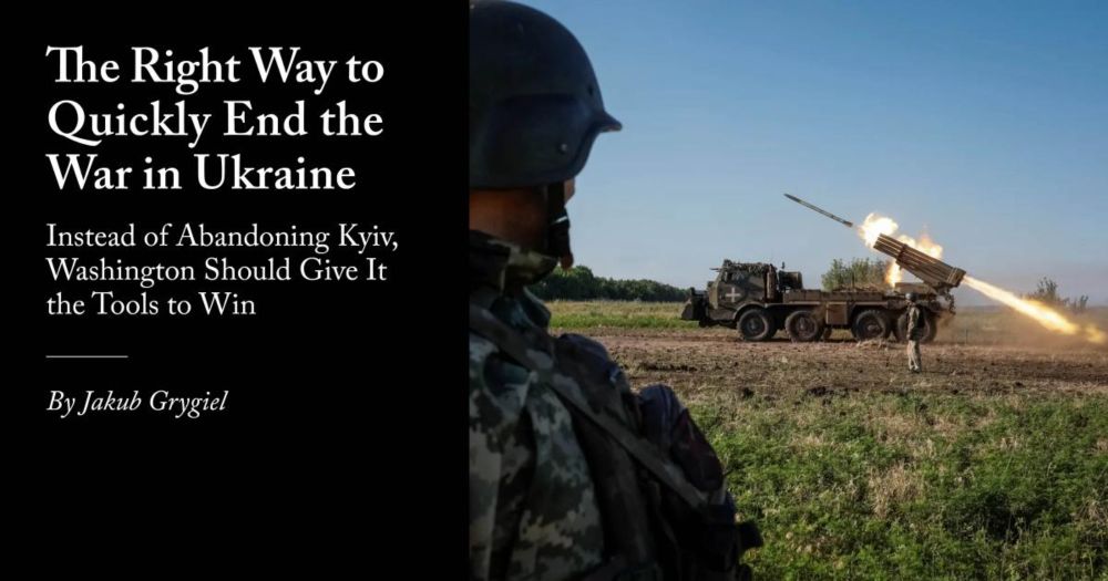 The Right Way to Quickly End the War in Ukraine