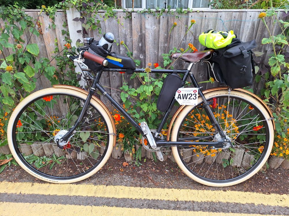 Pashley Guv'nor bicycle with Careadice bag 
