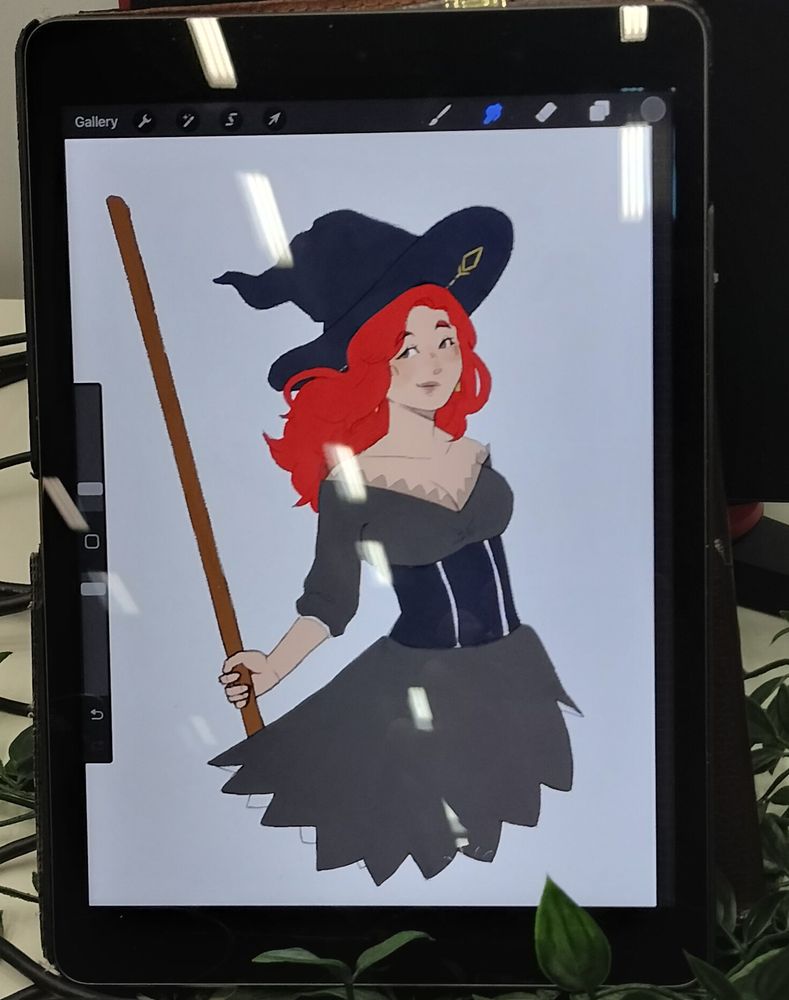 Fanart of Willa from Warding Witches