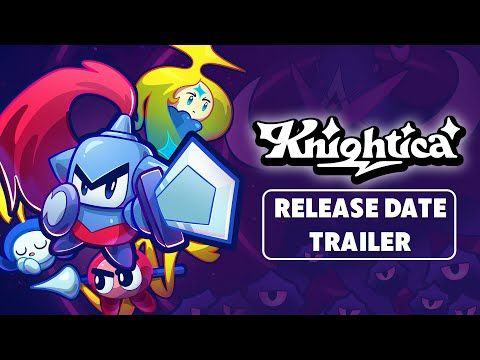 Knightica - Official Release Date Trailer | Autobattler Roguelike Indie Game