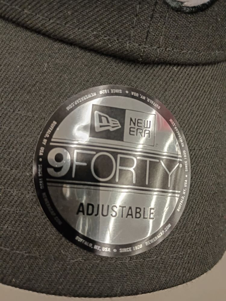 Sticker on cap