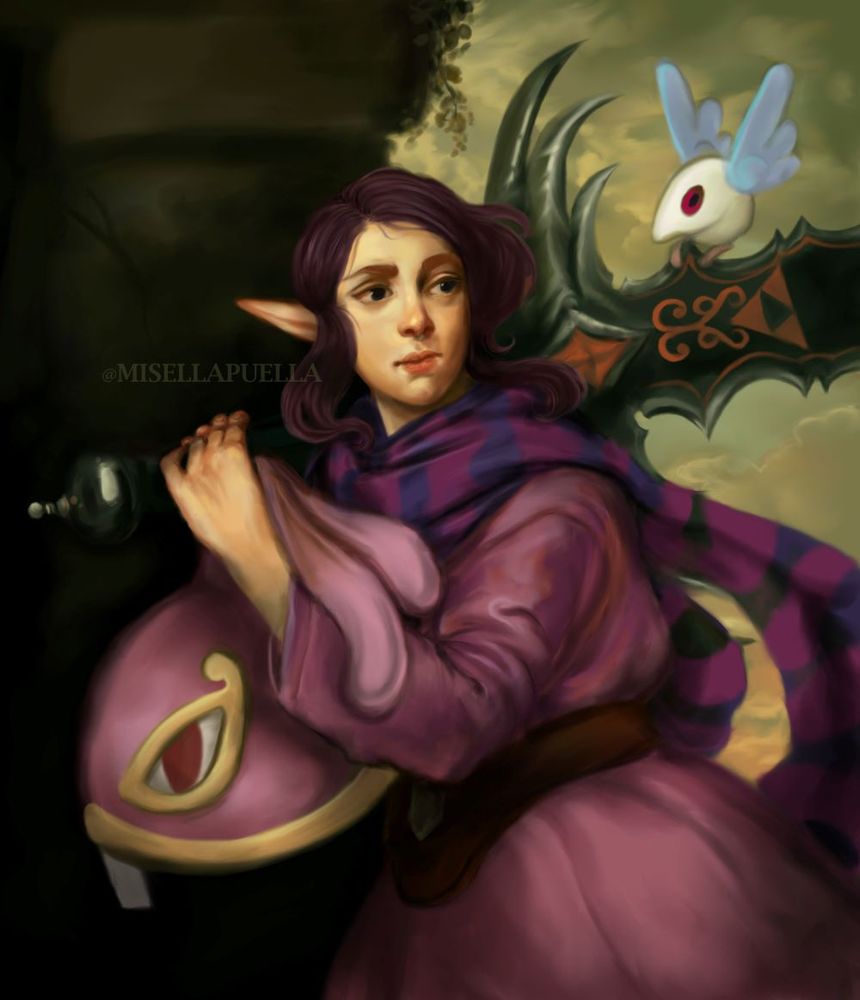 Ravio with the sword of Demise