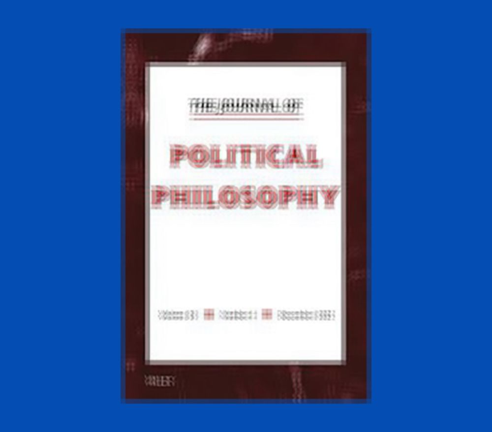 Journal of Political Philosophy Update (guest post)