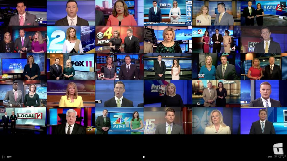 Sinclair Broadcast Group owns more than 190 local TV stations across the country. The company recently began instructing local anchors to read a script denouncing "fake" news.