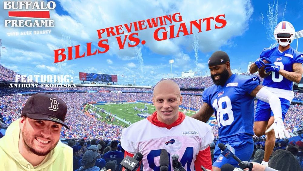 The Bills kick off their preseason slate with a matchup against the New York Giants. Which players need a strong performance to lock down a roster spot? What to watch for, storylines and more with Ant...