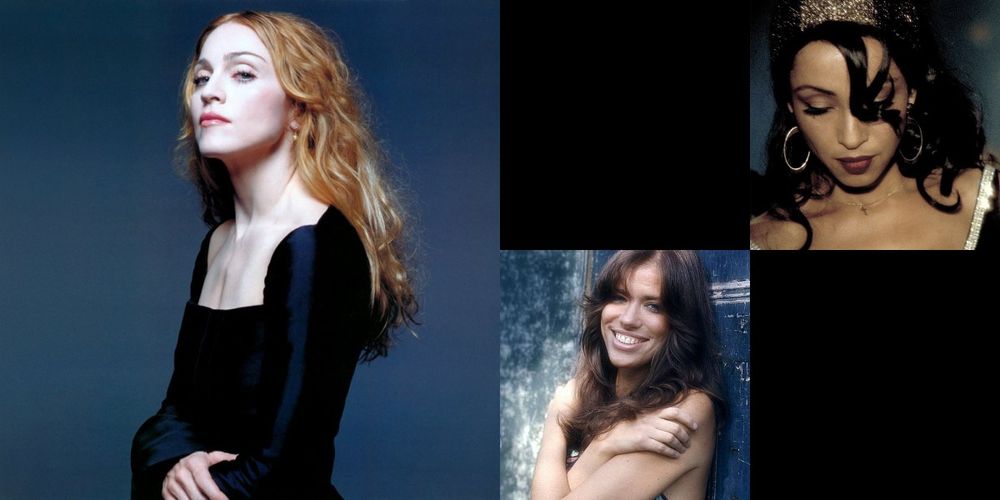 Madonna Britney Spears Carly Simon Sade