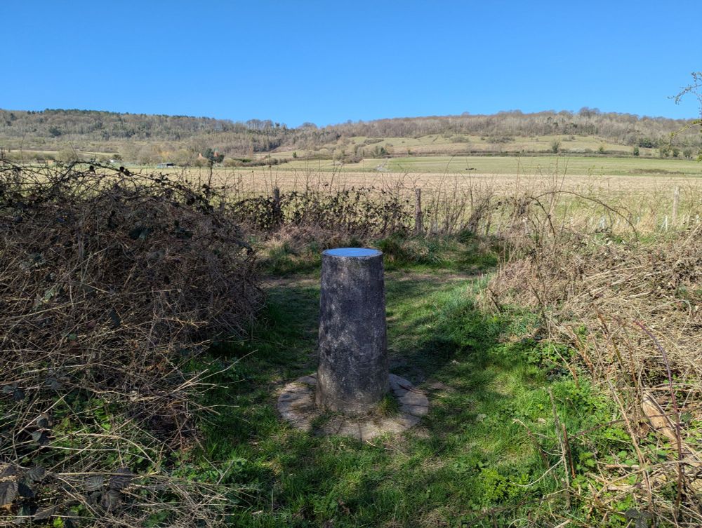 Pluto looking towards deep space